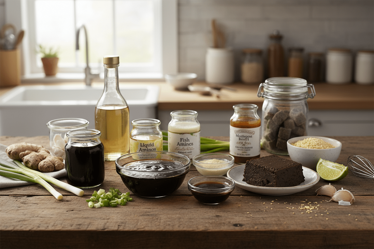 par quoi remplacer la sauce soja