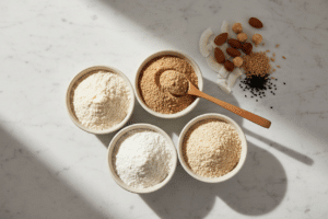 Par quoi remplacer la poudre d'amande​​ ?