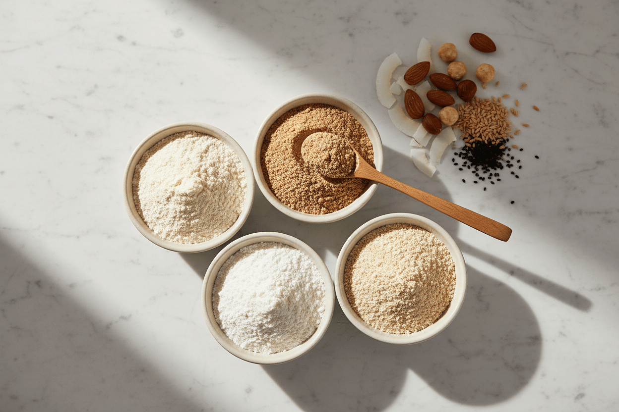 Par quoi remplacer la poudre d'amande​​ ?