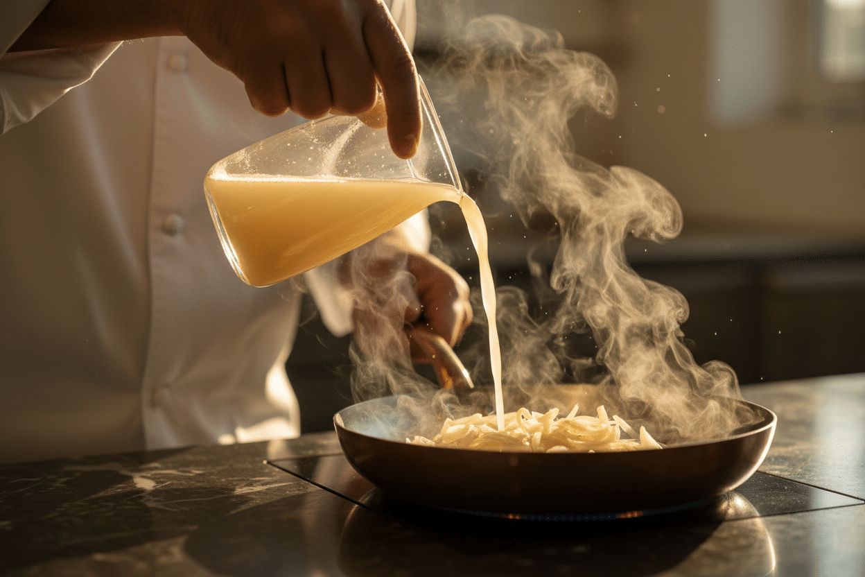 Par quoi remplacer le vin blanc dans une recette​​ ?